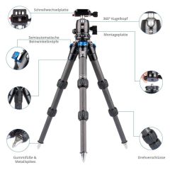 Sirui AM-223 Carbon Fiber Tripod