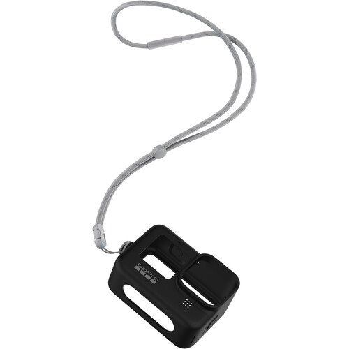 GoPro Kılıf + Bileklik (HERO12,HERO11,HERO10 ve 9 Black için) Siyah