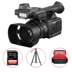 Panasonic AG-AC30 + Sirui SH25 Tripod + Sandisk 128GB SD + Çanta