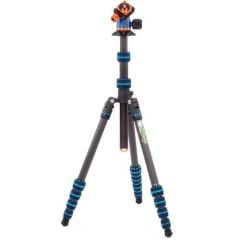 3 Legged Thing Punks Brian 2.0 Carbon Fiber Monopod Özellikli Tripod ve AirHed Neo 2 Kafa (Blue)