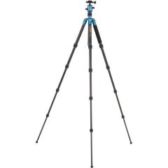 Benro MeFOTO C1350Q1B Carbon Fiber Travel Angel Tripod (Blue)