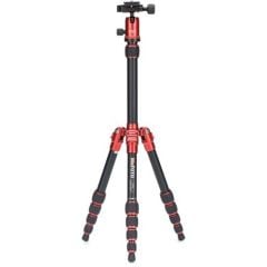 Benro / Mefoto A-0350Q0R Mag.Alum.Colorful Travel Angel Tripod (Red)