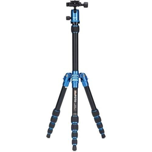 Benro / Mefoto A-0350Q0B Mag.Alum.Colorful Travel Angel Tripod (Blue)