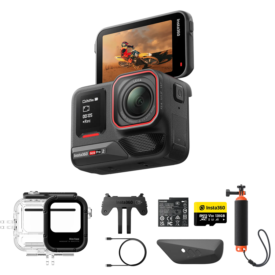 Insta360 Ace Pro 2 Aksiyon Kamerası Dalış Paketi