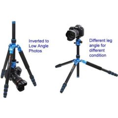 Benro / Mefoto A-1350Q1W Mag.Alum.Colorful Travel Angel Tripod (White)