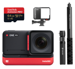 Insta360 ONE RS 4K Edition + 64GB MicroSD + Bullet Time Bundle