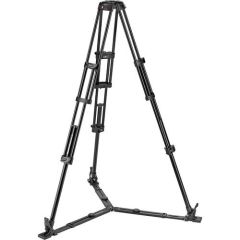 Manfrotto 608 Nitrotech Fluid Video Başlıklı Aluminum Twin Leg Tripod Ground Spreader (MVK608TWINGA)