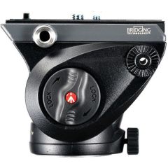 Manfrotto 755CX3 Carbon Video Tripod + MVH500AH Video Başlık