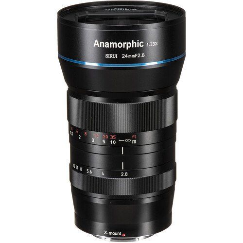 Sirui 24mm f/2.8 Anamorphic 1.33x Lens (Fuji X)