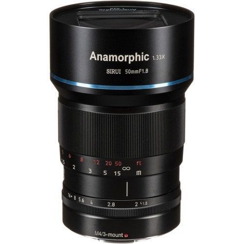Sirui 50mm f/1.8 Anamorphic Lens (Fuji X Mount)