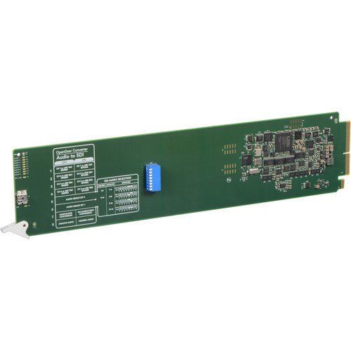 Blackmagic Design OpenGear Converter - Audio to SDI