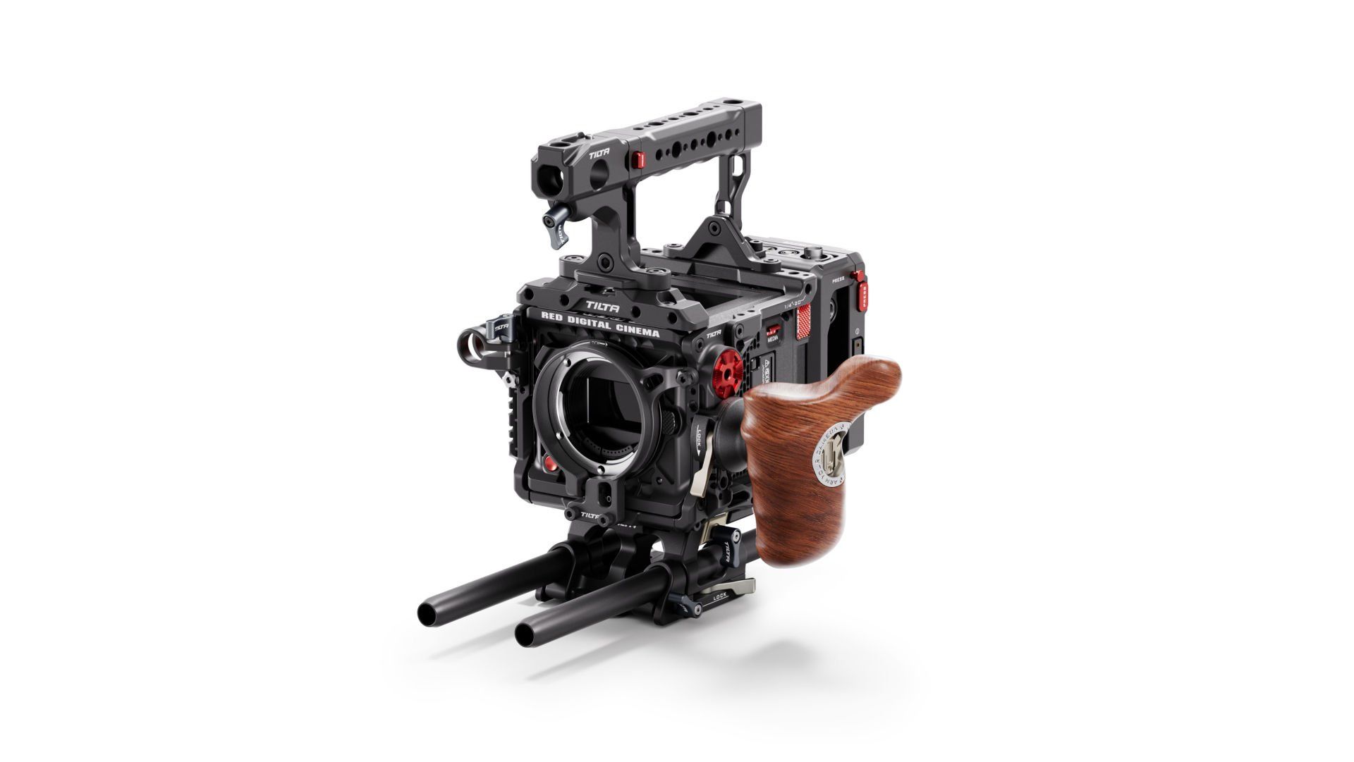 Tılta Camera Cage for RED Komodo-X Advanced Kit V Mount Black - ( TA-T53-DV-B )