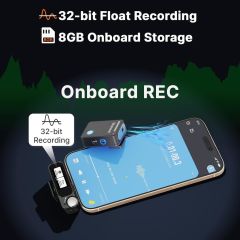 Saramonic Ultra 01 Kablosuz Yaka Mikrofonu, 32-Bit ( RX9+TX9 Black)