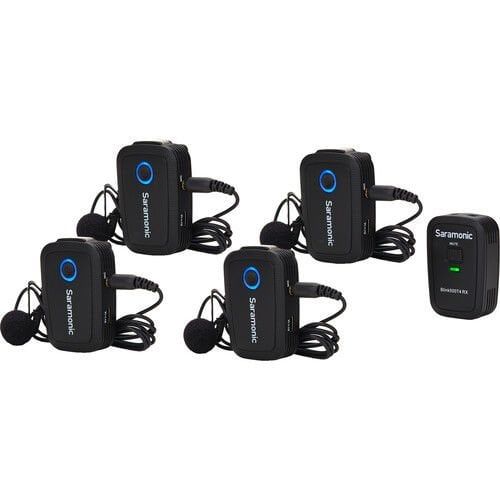 Saramonic Blink 500 T4 4 Kişilik Kablosuz Mikrofon Sistemi (2,4 GHz)