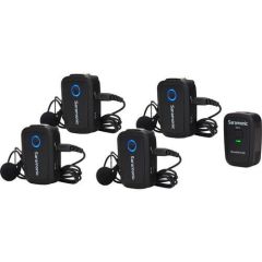 Saramonic Blink 500 T4 4 Kişilik Kablosuz Mikrofon Sistemi (2,4 GHz)