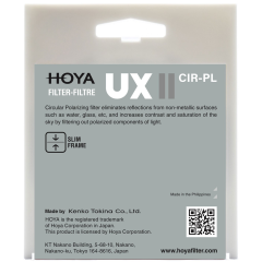 Hoya 82mm UX II Circular Polarize Filtre