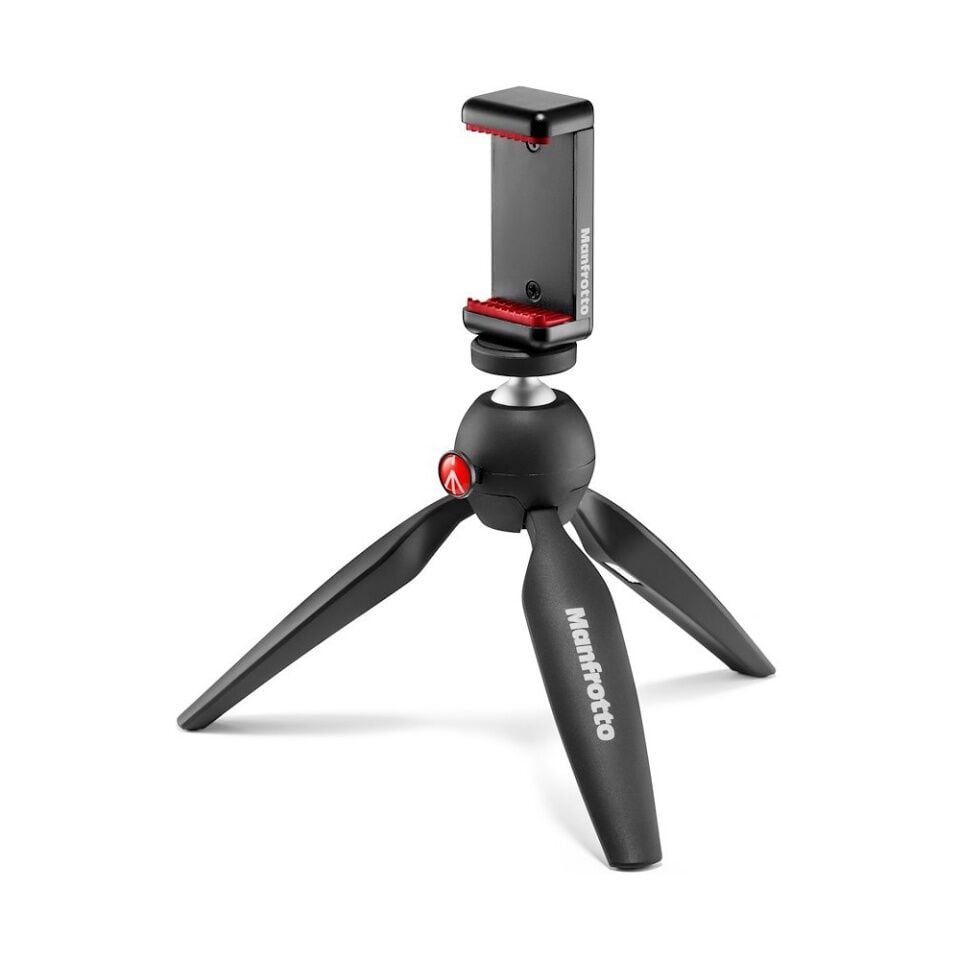 Manfrotto MKPIXICLAMP MII Mini Tripod with Smartphone Clamp black