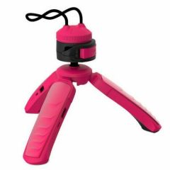 Fotopro X-POD Power Bankli Mini Tripod (Pembe)