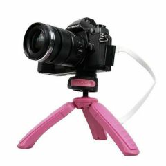 Fotopro X-POD Power Bankli Mini Tripod (Pembe)