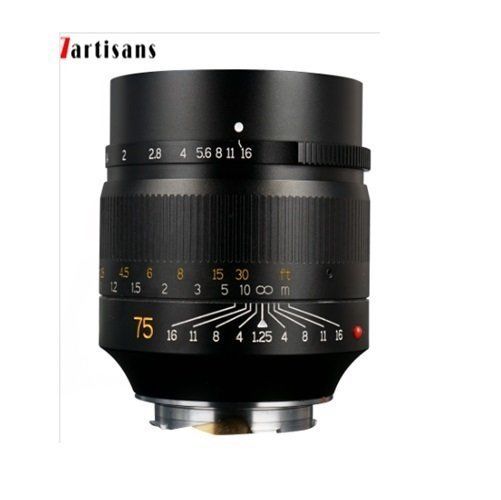7Artisans 75mm F1.25  Full-Frame Leica (M-Mount)