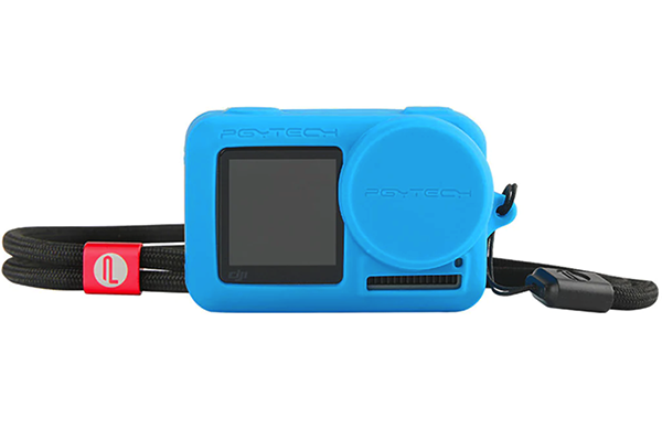 Pgytech Osmo Action Silikon Kılıf Mavi (P-11B-014)