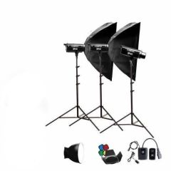 Godox DP600 III 3'lü Paraflaş Kit (600Watt)
