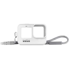 GoPro Kılıf + Bileklik (HERO12,HERO11,HERO10 ve 9 Black için) Beyaz
