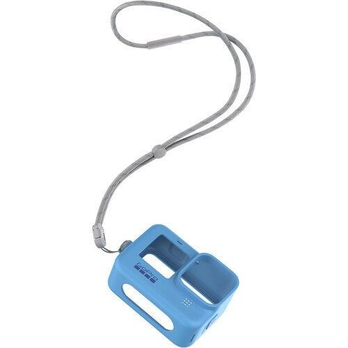 GoPro Kılıf + Bileklik (HERO10 ve 9 Black için) Mavi