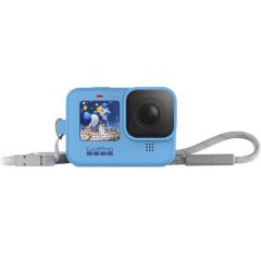 GoPro Kılıf + Bileklik (HERO10 ve 9 Black için) Mavi