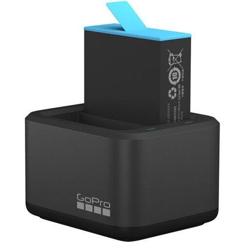 GoPro İkili Şarj Cihazı + Batarya (Hero11-Hero10ve 9 Black)