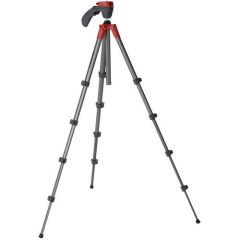 Manfrotto Compact Action Tripod Red