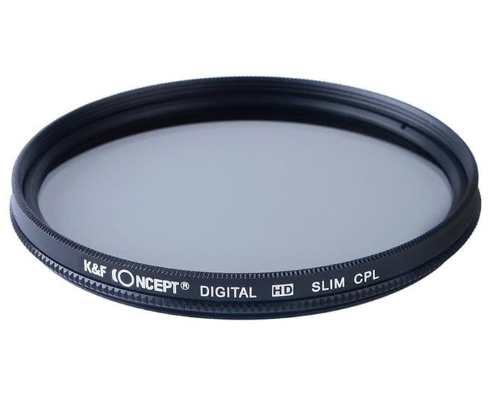 K&F Concept 58mm Polarize HD Slim Filtre