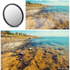 K&F Concept 82mm Polarize HD Slim Filtre