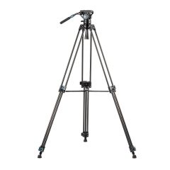 Fotopro DV-3 C Karbonfiber Video Tripod Kit