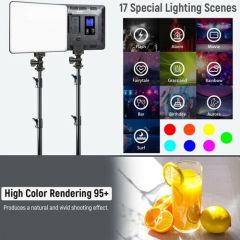 Viltrox Weeylite Sprite 20 RGB LED Panel ( 2'li Kit )