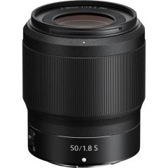 Nikon Z 50mm f/1.8 S Lens (2400 TL Geri Ödeme)