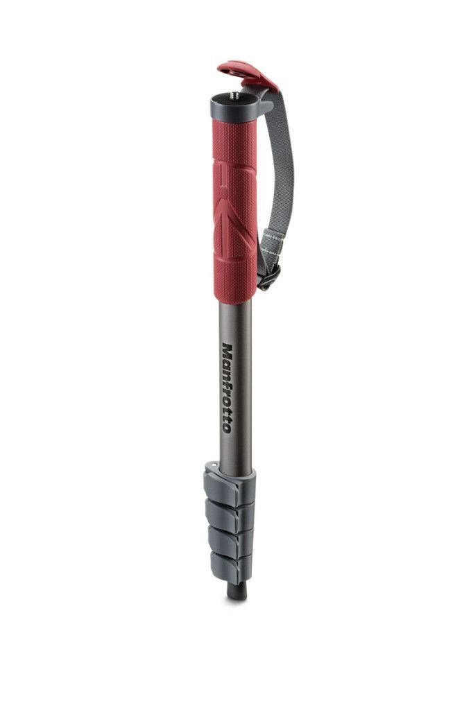 Manfrotto MM Compact Monopod Red