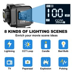 GVM SD80D Bi-Color LED Video Işığı