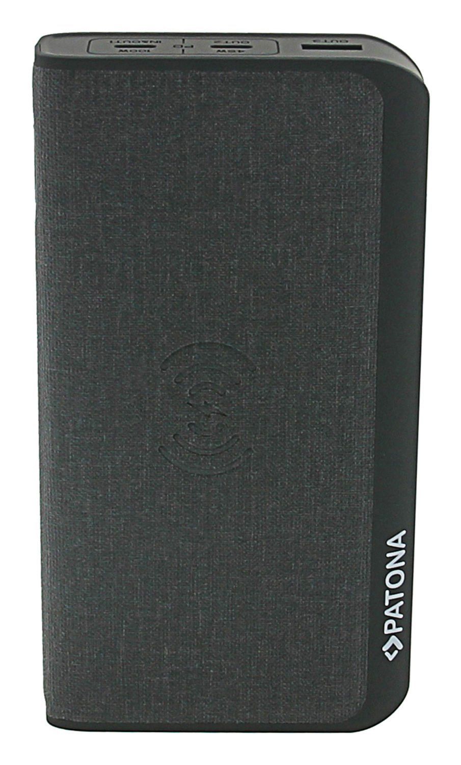 Patona 9987 Premium Powerbank Stark 2.0 PD100W 20000mAh, QI wireless charging, 2xUSB-C 1xUSB-A connector