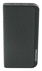 Patona 9987 Premium Powerbank Stark 2.0 PD100W 20000mAh, QI wireless charging, 2xUSB-C 1xUSB-A connector