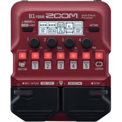 Zoom B1 FOUR Bass Multi-Efekt Prosesörü