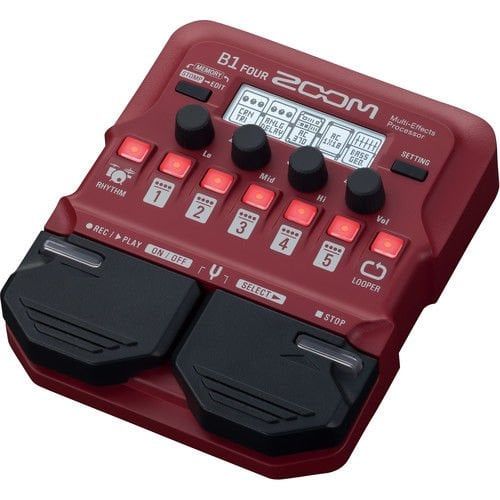Zoom B1 FOUR Bass Multi-Efekt Prosesörü