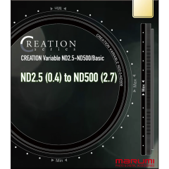 Marumi 77mm CREATION Variable ND2.5-500/Basic Filtre