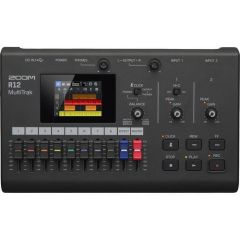 Zoom R12 MultiTrak Recorder Dokunmatik Ekran
