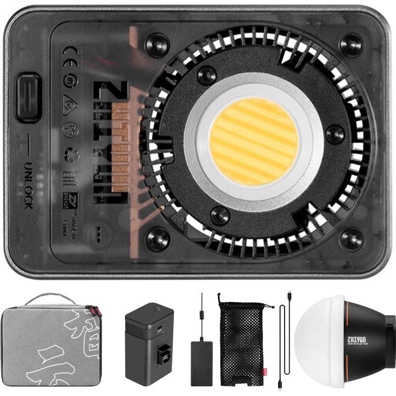 Zhiyun MOLUS X60 Bi-Color LED Monolight (Combo Kit)