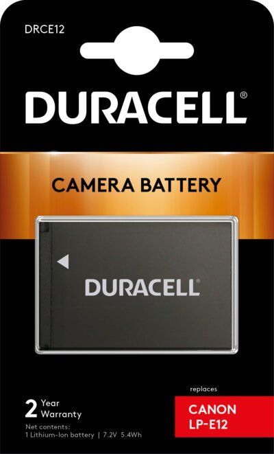 Duracell Canon LP-E12 Li-ion Batarya DRCE12