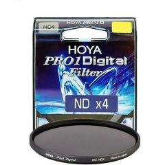 Hoya 67mm Pro1 NDx4 (2 Stop) Multi Coated Filtre