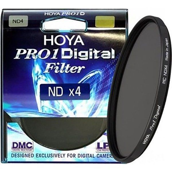 Hoya 62mm Pro1 NDx4 (2 Stop) Multi Coated Filtre