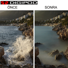 Digipod 62mm Fader Ayarlanabilir ND Filtre 2-8 Stop
