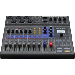 Zoom LiveTrak L-8 8-Kanal Dijital Mikser Recorder